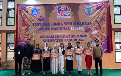 SMPN 2 Pandaan Tunjukkan Keunggulan di FLS3N, Boyong Juara Harapan dalam Cabang Lomba Ansambel Musik, Musik Tradisi, dan Menyanyi Solo